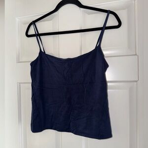 Lululemon Ultra Soft Nulu Wundermost Spaghetti Strap Cami True Navy Large